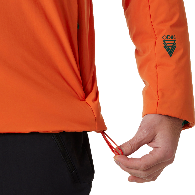 Men's Odin Stretch Hood Insulator 2.0, Helly Hansen Men's Odin Stretch Hood Insulator 2.0 waist drawcord