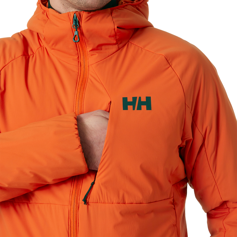 Men's Odin Stretch Hood Insulator 2.0, Helly Hansen Men's Odin Stretch Hood Insulator 2.0 chest pocket