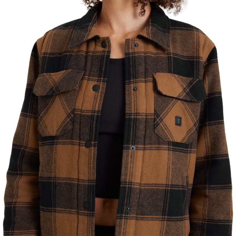 Women's Backwoods Jacket, Roark Women's Backwoods Jacket front snaps