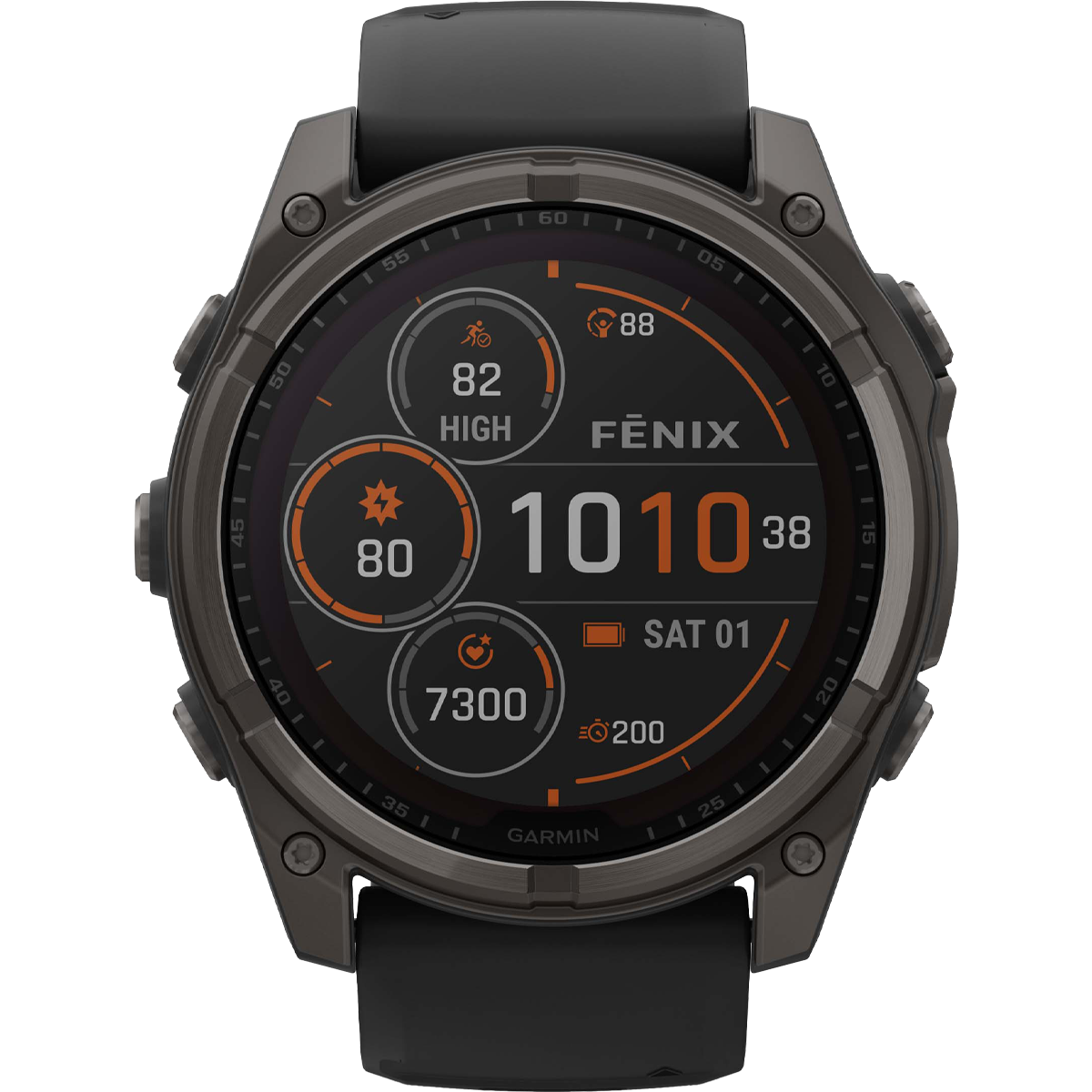 Fenix 8 Solar Sapphire 51mm - Carbon Gray alternate view