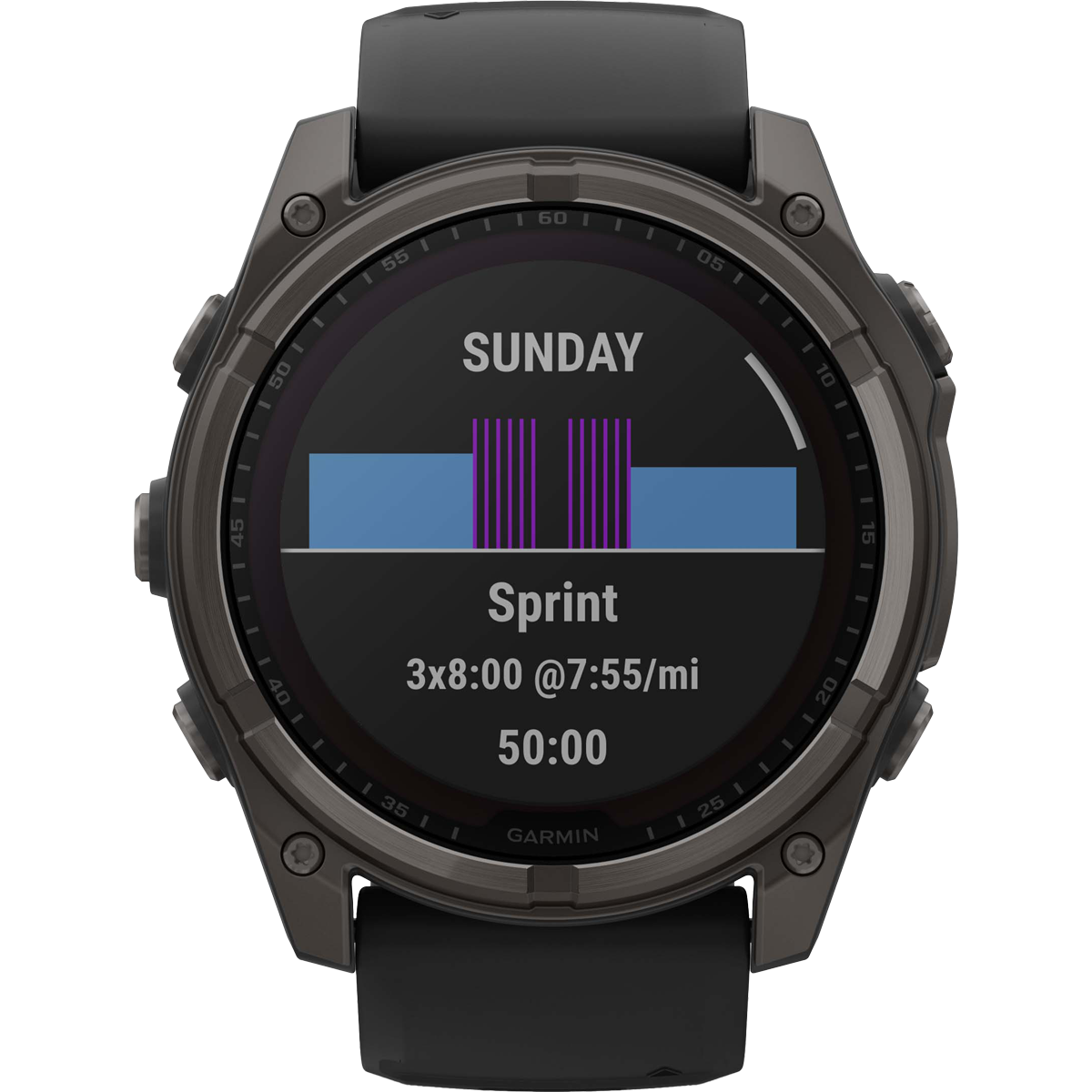 Fenix 8 Solar Sapphire 51mm - Carbon Gray alternate view