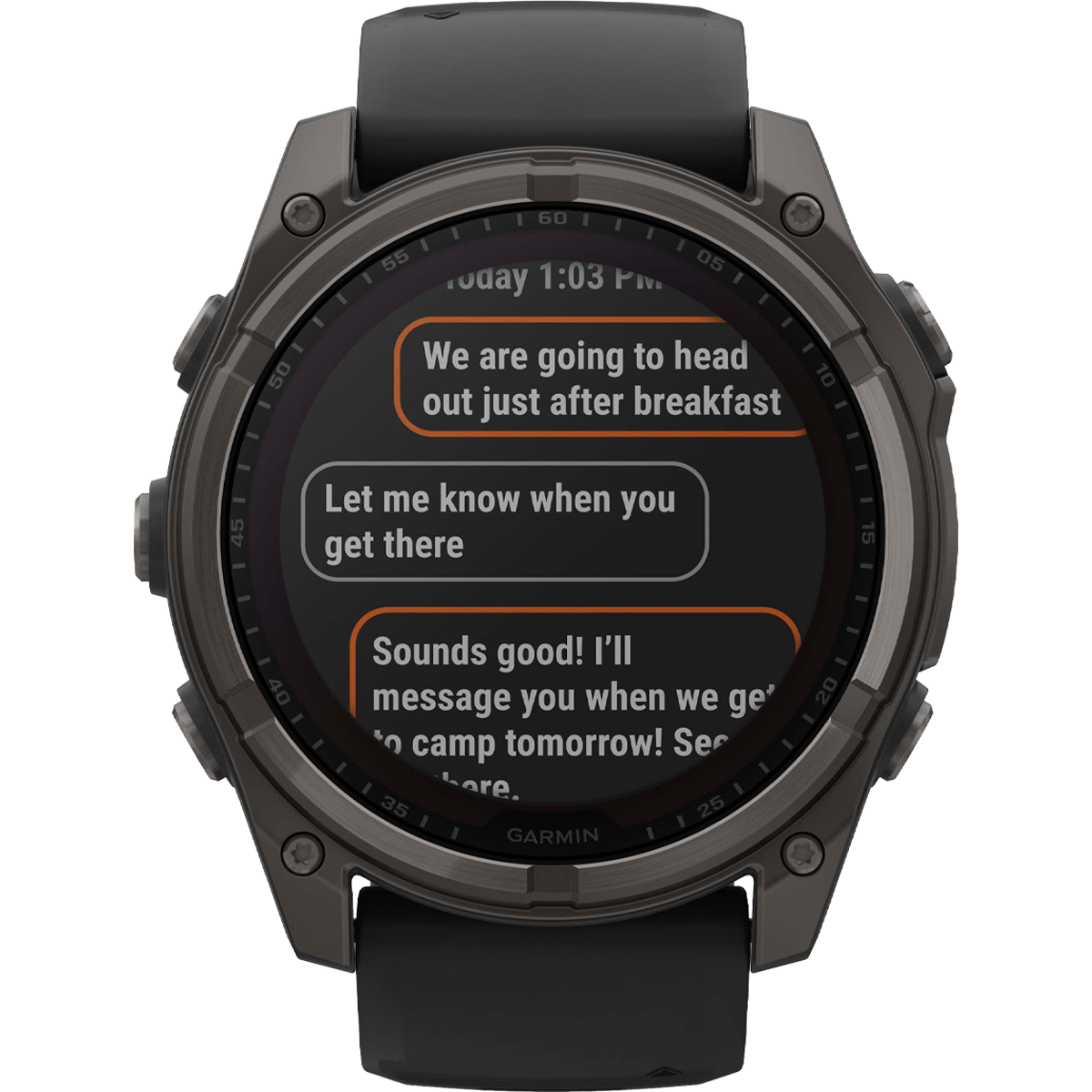 Fenix 8 Solar Sapphire 51mm - Carbon Gray alternate view