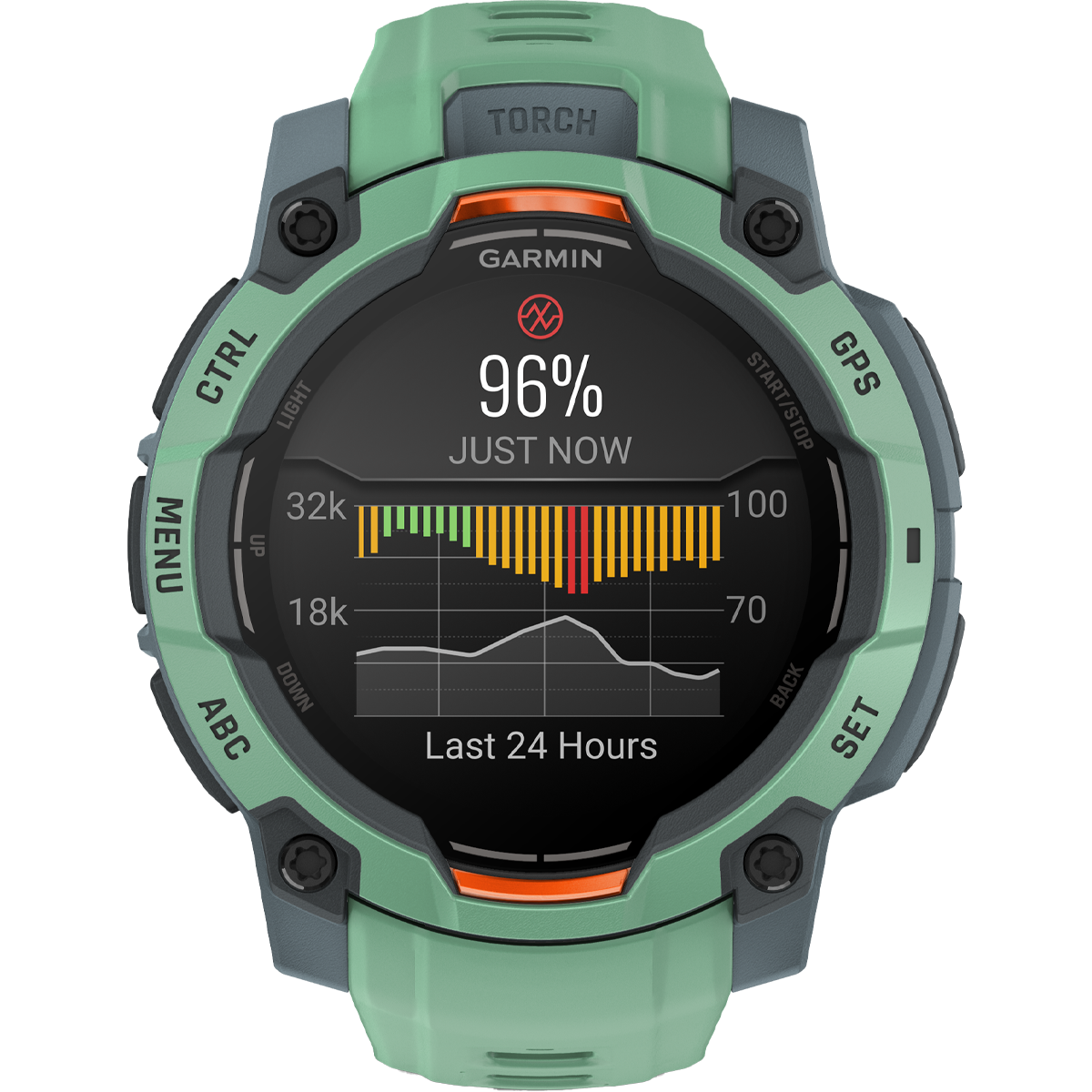 Instinct 3 45mm Amoled - Neo Tropic alternate view