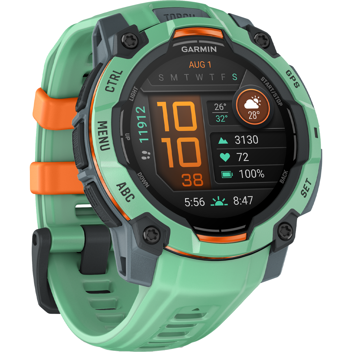 Instinct 3 45mm Amoled - Neo Tropic alternate view