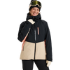 Roxy Women's Peakside Jacket in True Black
