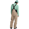 Burton Reserve 2L Stretch Bibs in AH2-Summit Taupe back