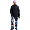 Burton Women's Reserve 2L Insulated Stretch Slim Jacket in A04-True Black front full length