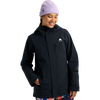 Burton Women's Reserve 2L Insulated Stretch Slim Jacket in A04-True Black front