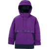 Burton Youth Frostner 2L Anorak in Imperial Purple/True Black