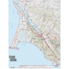 Tom Harrison Maps Pt Reyes National Seashore detail