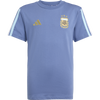 Adidas Youth Argentina AFA DNA Tee in Crew Blue