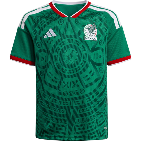 Youth Mexico 26 Home Replica Jersey