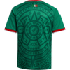 Adidas Youth Mexico 26 Home Replica Jersey Back