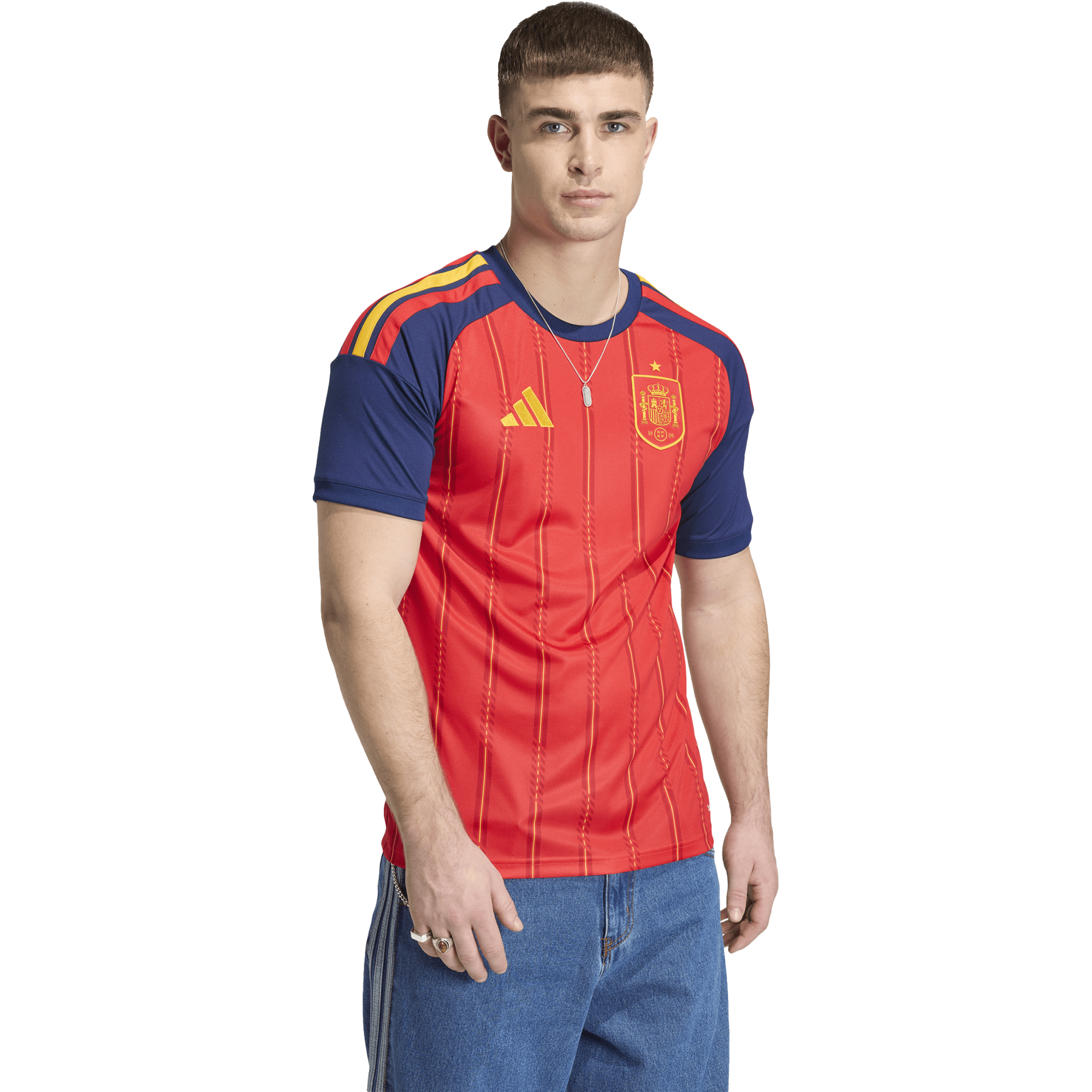 Men's Spain 26 Home Replica Jersey alternate view