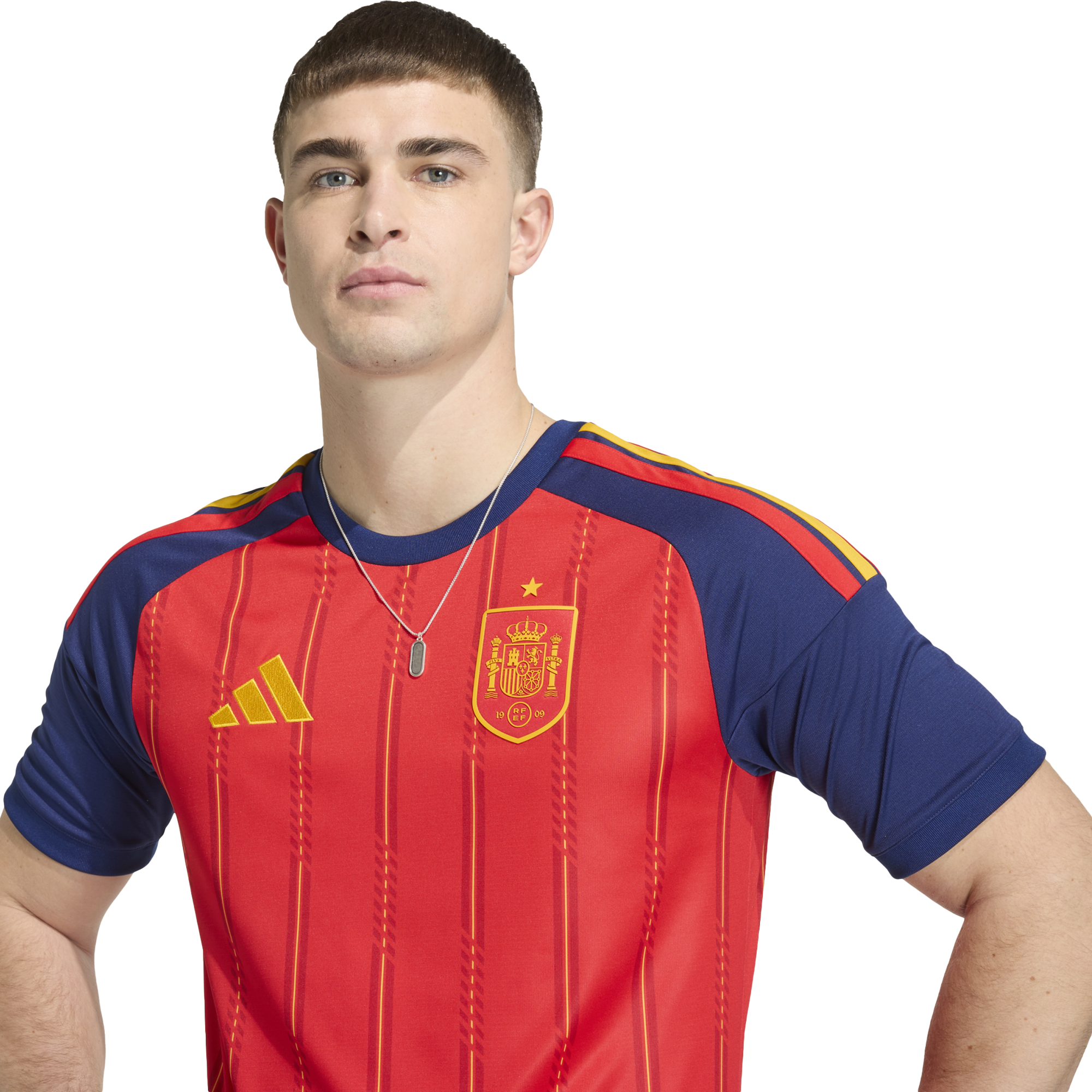 Men's Spain 26 Home Replica Jersey alternate view