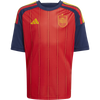 Adidas Youth Spain 26 Home Replica Jersey in Vivid Red