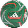 Adidas Mexico Mini Home Ball in Bold Green/Team Dark Green/Aurora Ivy