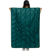 Rumpl The Travel Puffy Blanket in Sea Moss with model