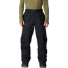 Mountain Hardwear Men's First Tracks Pant in 010-Black front