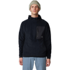 Mountain Hardwear Men's First Tracks Fleece Pullover Hoody in Black