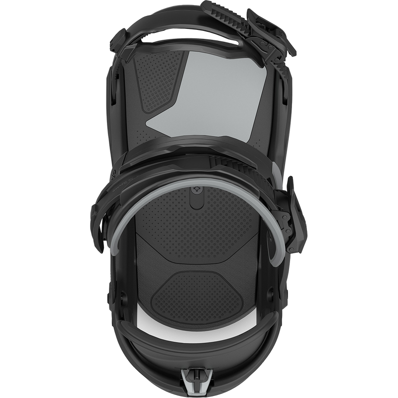 Jones Snowboards Mercury FASE Demo Bindings, Jones Snowboards Mercury Fase in Eclipse Black strap closed