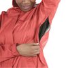 Marmot Women's PreCip Eco Jacket in 9949-Grapefruit arm pit zipper
