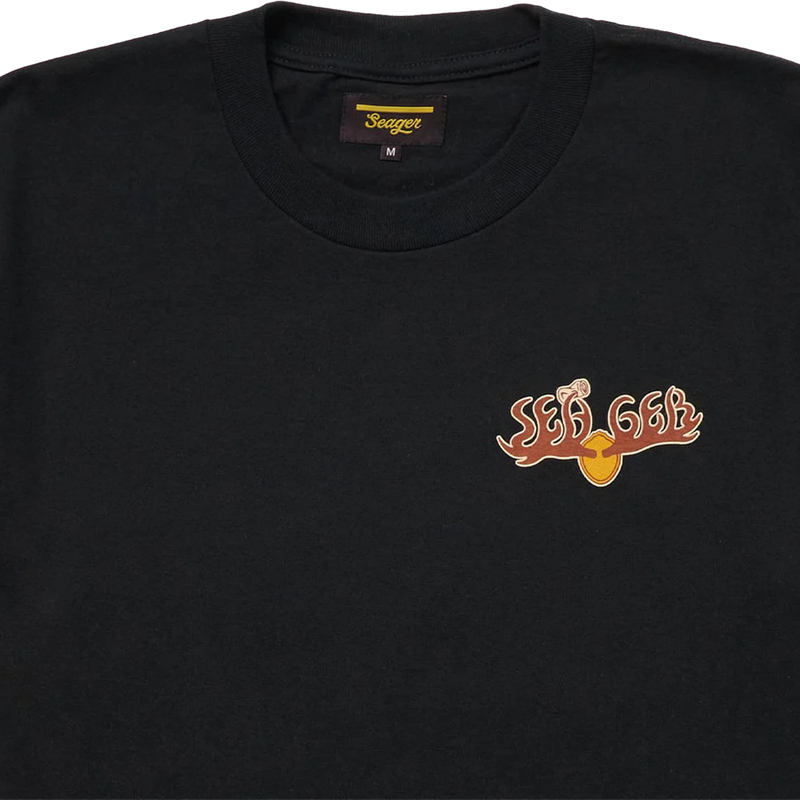 Men's Tipsy Moose Tee, Seager Men's Tipsy Moose Tee Chest Logo