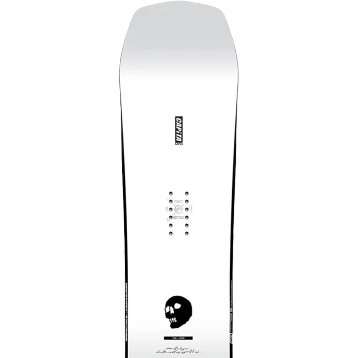 Black Snowboard Of Death Wide alternate view