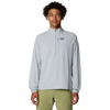 Mountain Hardwear Men's Sunshield Half Zip in Glacial 