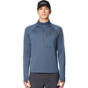 Mountain Hardwear Men's Glacial Trail Half Zip in Moon Blue