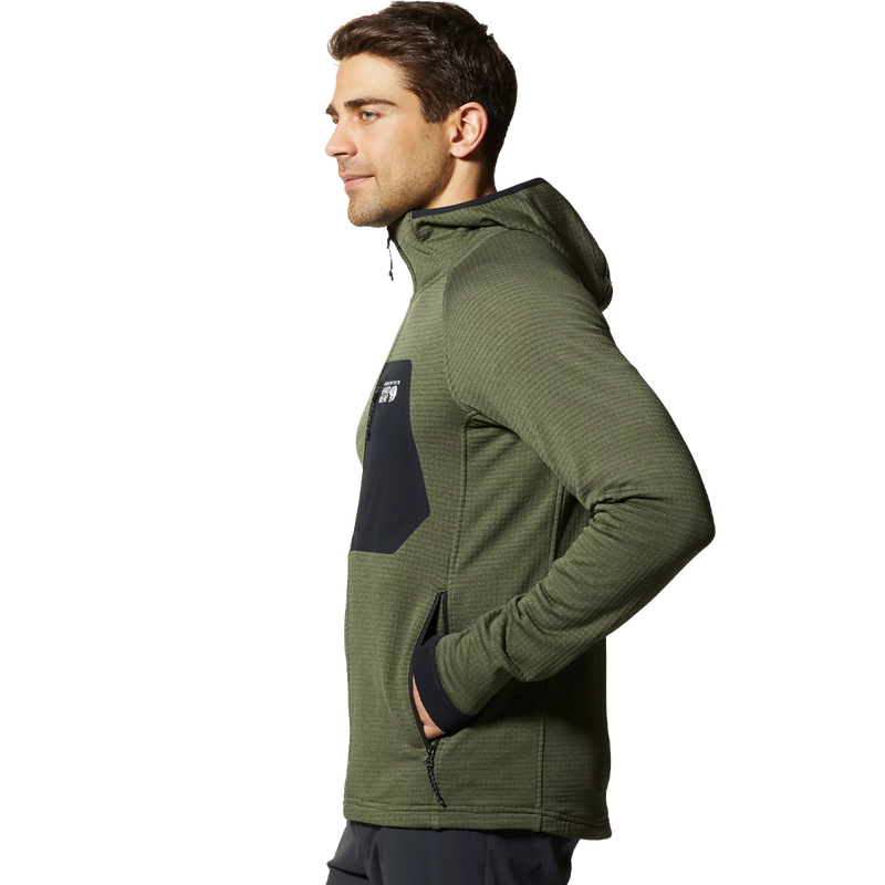 Men's Polartec Power Grid Full Zip Hoody – Sports Basement