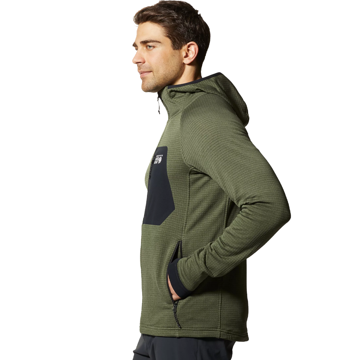 Men's Polartec Power Grid Full Zip Hoody alternate view