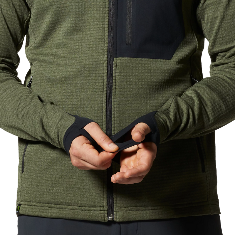 Men's Polartec Power Grid Full Zip Hoody – Sports Basement