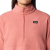 Mountain Hardwear Women's Microchill Half Zip collar
