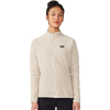 Mountain Hardwear Women's Microchill Full Zip Jacket in 284-Wild Oyster Heather