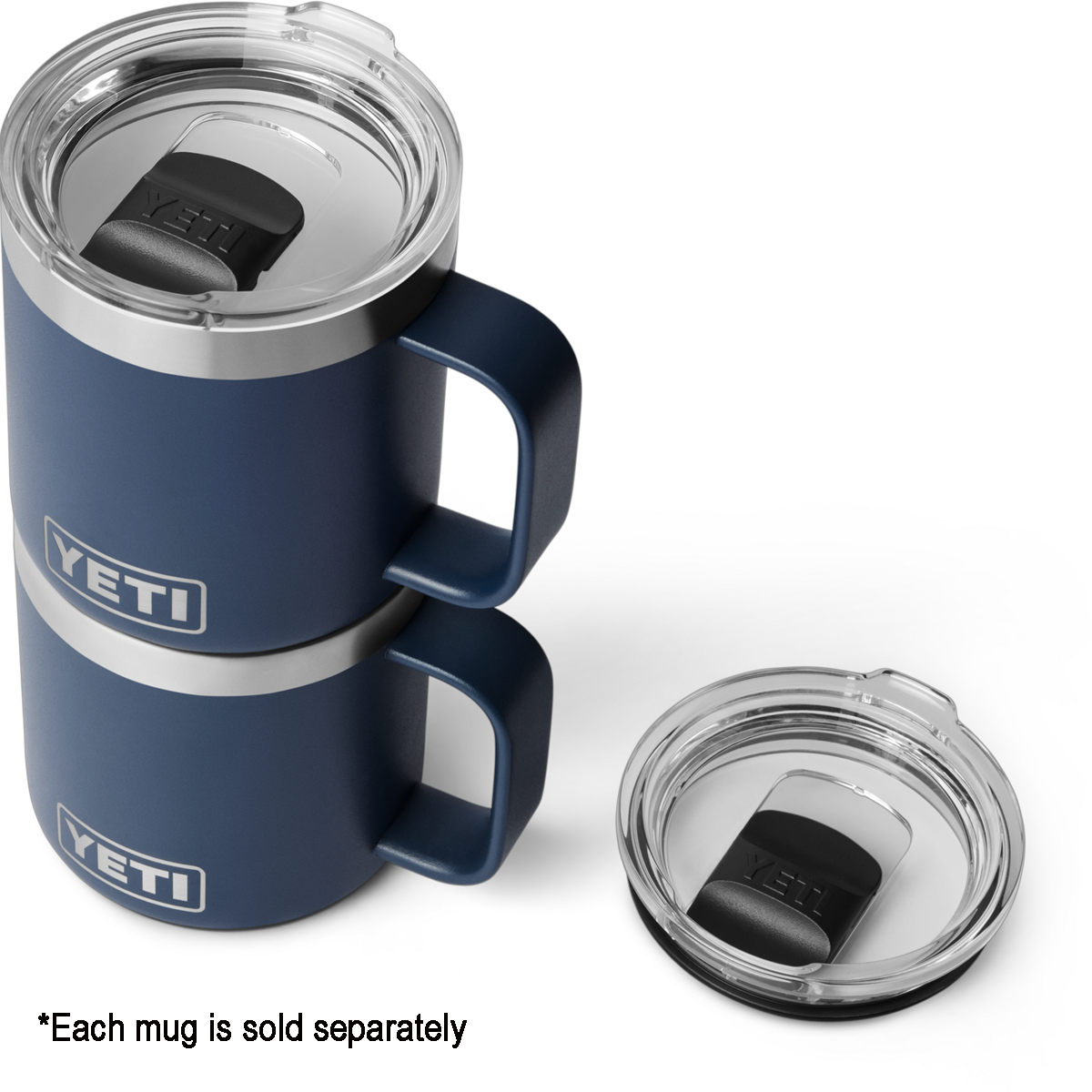 Rambler 10 oz Ceramic Lined Mug with MagSlider Lid alternate view