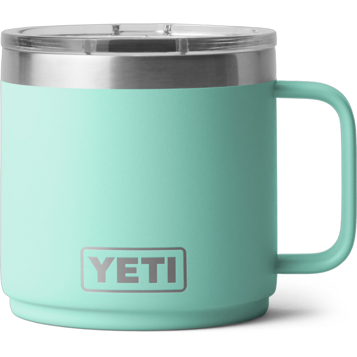 Rambler 14 oz Ceramic Lined Mug with MagSlider Lid alternate view