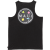 Maui and Sons Men's Cookie Logo Tank in Black