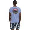 Maui and Sons Shark Logo T-Shirt Back
