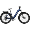 Aventon Aventure 3 Step Through Ebike in Cobalt Blue right profile