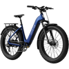 Aventon Aventure 3 Step Through Ebike in Cobalt Blue front right