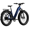 Aventon Aventure 3 Step Through Ebike in Cobalt Blue back right