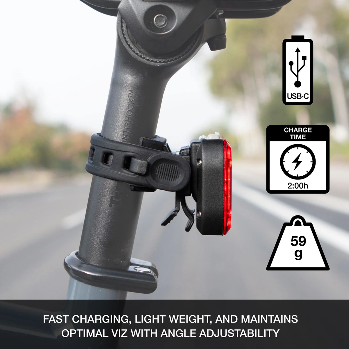 Lumina Micro 950 and Vmax+ 180 Combo Front and Rear Light Set alternate view