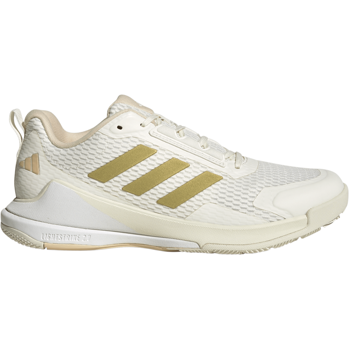adidas White and Gold Athletic Shoes Adidas White Gold Athletic Shoes LHG 029003 Size 7 Women main image 2