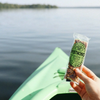 South 40 Nut Bar in hand
