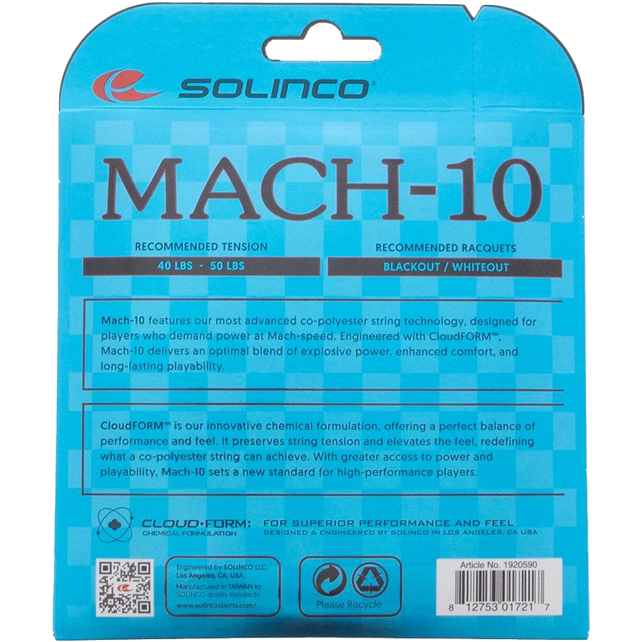 Mach-10 String alternate view