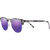 Matte Ice Tortoise+Silver/Polarized Purple Mirror