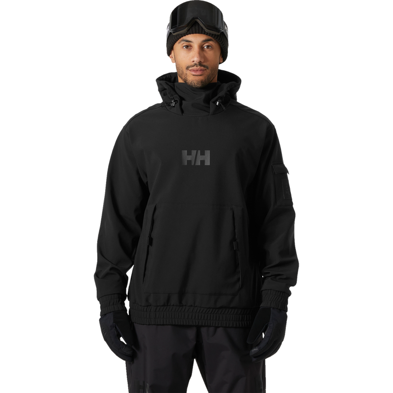 Men's Ullr D Ridable Hoodie, Helly Hansen Ullr D Ridable Hoodie front on model