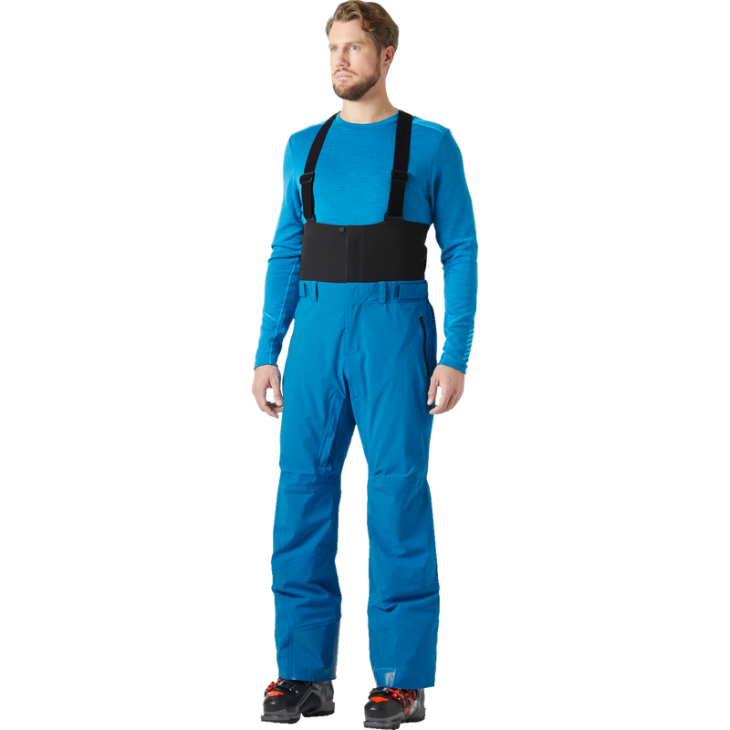 Men's Alpha Bib Pant, Helly Hanson Men's Alpha Bib Pant front on model