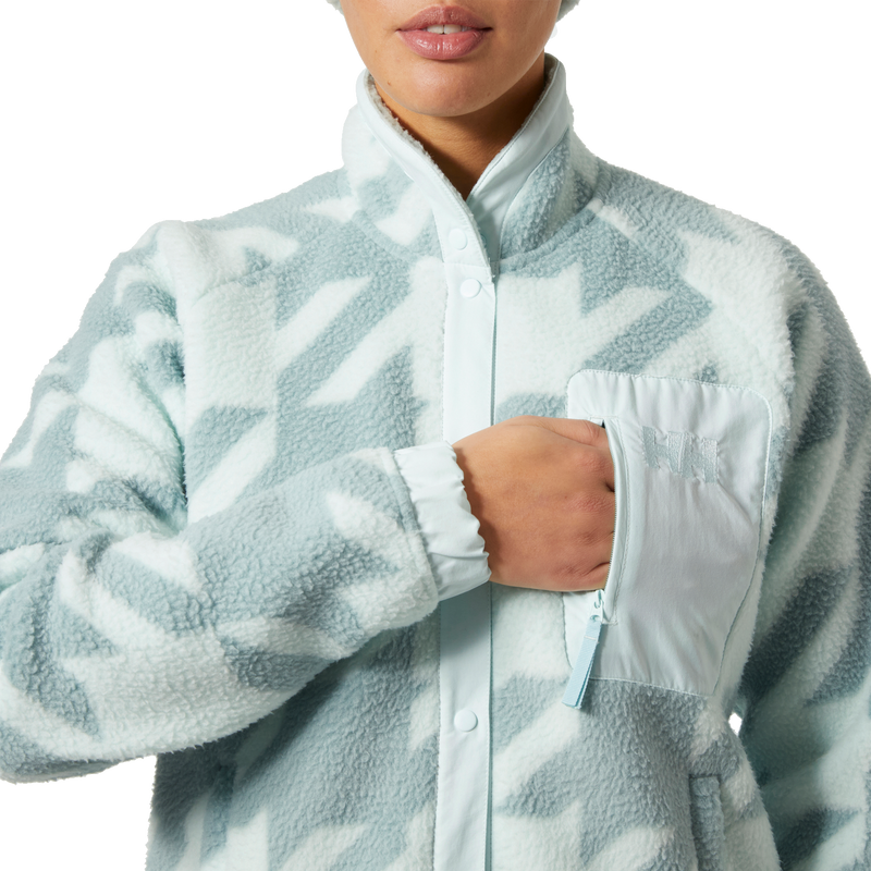 Women's Imperial Printed Pile Snap